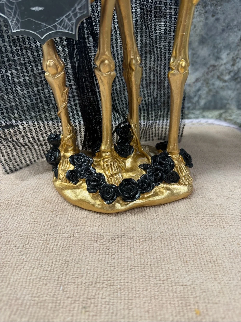 Bella Lux Gold Skeleton Bride & Groom Wedding Decor | NWT